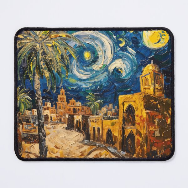 Item preview, Babylon | Painting in the style of Vincent van Gogh designed and sold by ComicsFactory.