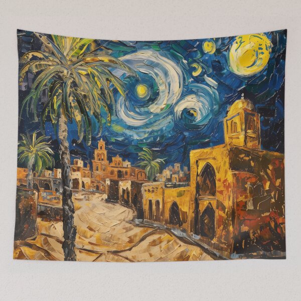 Item preview, Babylon | Painting in the style of Vincent van Gogh designed and sold by ComicsFactory.