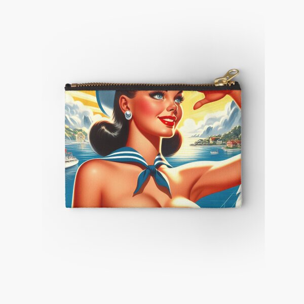 Item preview, Retro Sailor Pin-up designed and sold by PulpVintage.