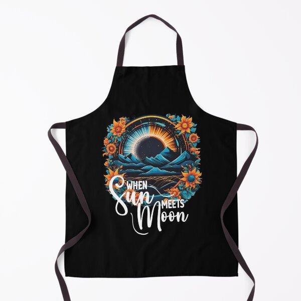 Item preview, When Sun Meets Moon, Solar Eclipse April 8 2024 designed and sold by orangeblue21.
