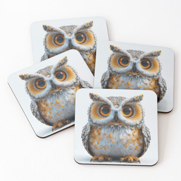 Item preview, Long-Eared Owl in the Moonlight designed and sold by Brendon987.