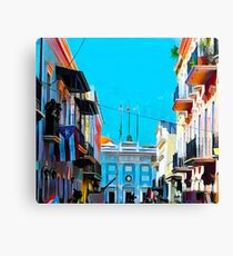 Fortaleza Street Canvas Print