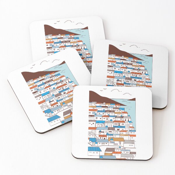 Item preview, Modern Beach City  designed and sold by SweetTravels.