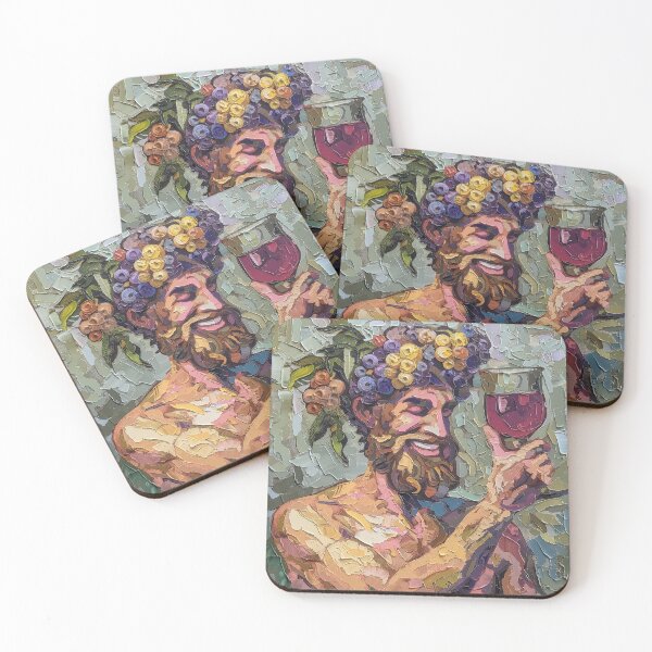 Item preview, Bacchus | Painting in the style of Vincent van Gogh designed and sold by ComicsFactory.