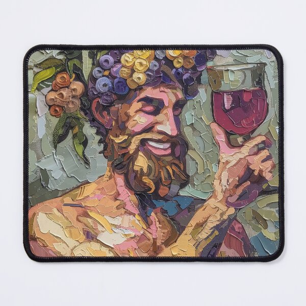 Item preview, Bacchus | Painting in the style of Vincent van Gogh designed and sold by ComicsFactory.