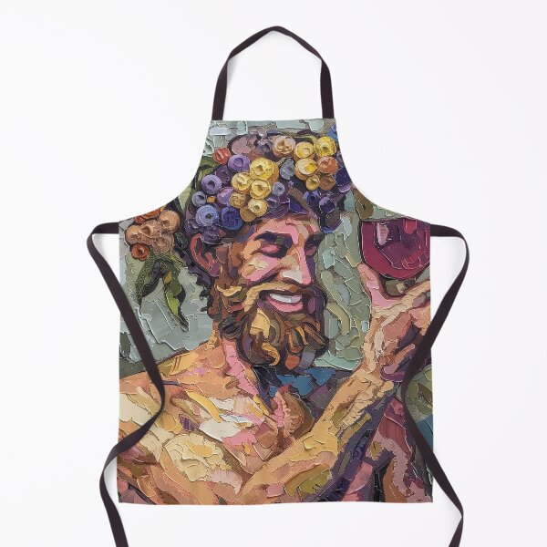 Item preview, Bacchus | Painting in the style of Vincent van Gogh designed and sold by ComicsFactory.