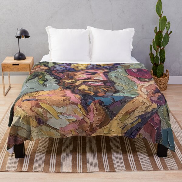 Item preview, Bacchus | Painting in the style of Vincent van Gogh designed and sold by ComicsFactory.