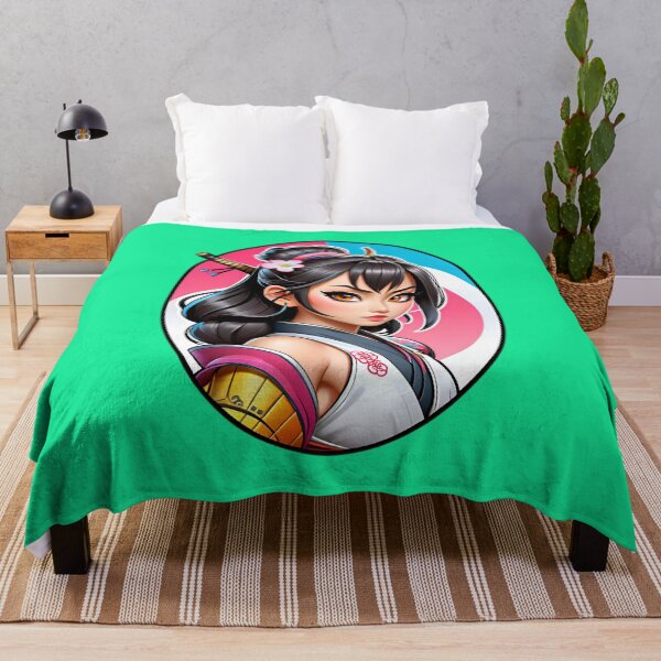 Artikelvorschau, Cute Anime Samurai Warrior Girl entworfen und verkauft von TheArtOfPat.