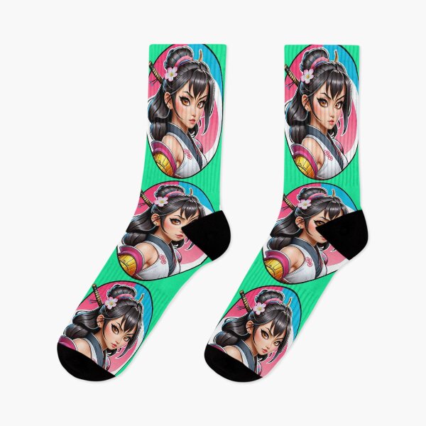 Item preview, Cute Anime Samurai Warrior Girl designed and sold by TheArtOfPat.