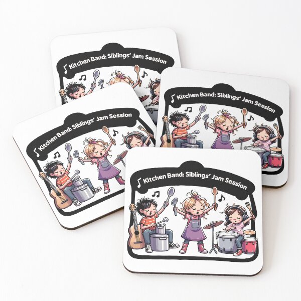 Item preview, kitchen band:siblings' jam session,national siblings day designed and sold by toobel.