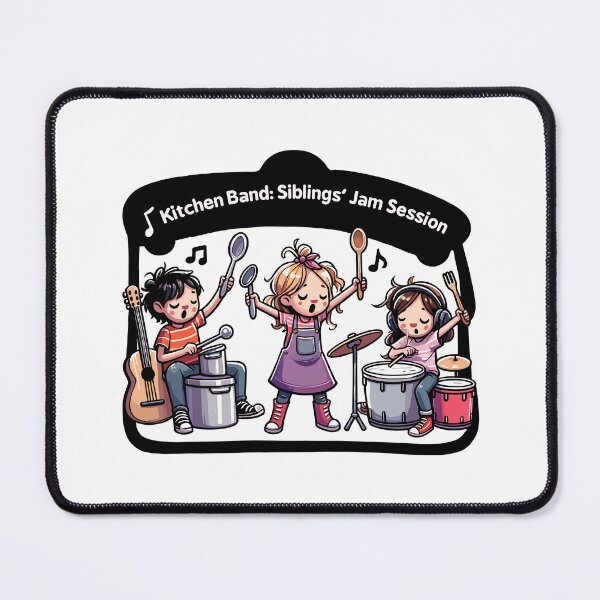 Item preview, kitchen band:siblings' jam session,national siblings day designed and sold by toobel.