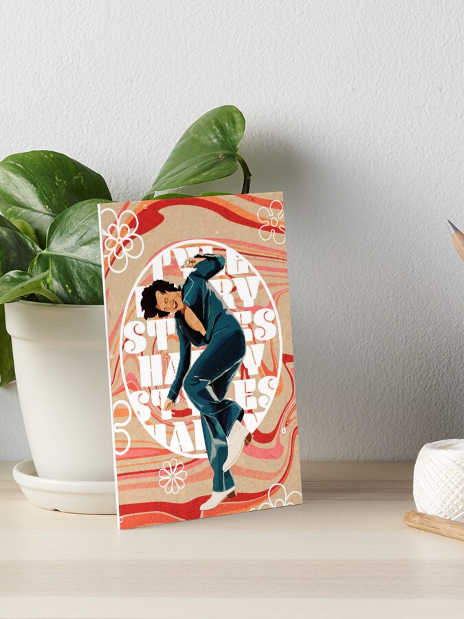 Thumbnail 1 of 2, Art Board Print, Groovy Harry designed and sold by erinncapko.
