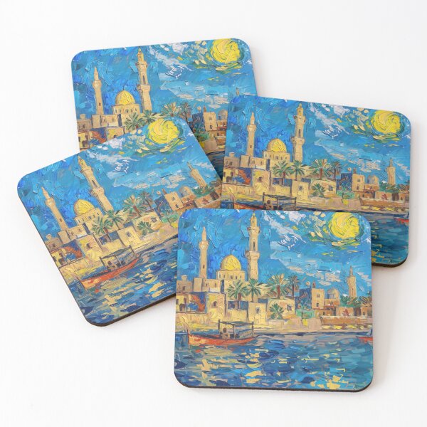 Item preview, Baghdad | Painting in the style of Vincent van Gogh designed and sold by ComicsFactory.