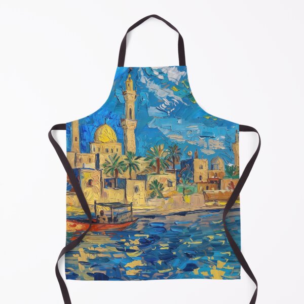 Item preview, Baghdad | Painting in the style of Vincent van Gogh designed and sold by ComicsFactory.
