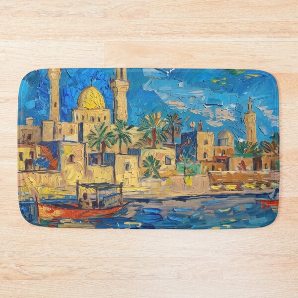 Item preview, Baghdad | Painting in the style of Vincent van Gogh designed and sold by ComicsFactory.