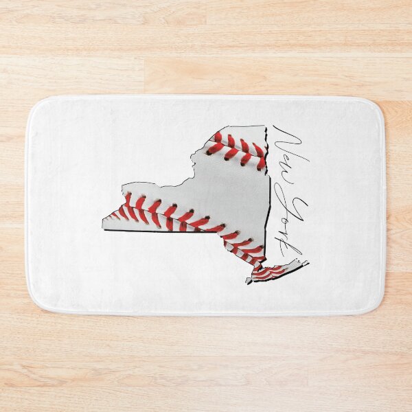Item preview, New York (USA) map – real baseball EN designed and sold by NA-WORLDWIDE.