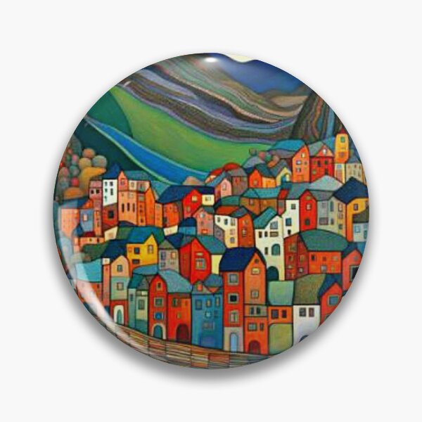 Item preview, Fjord Town 4 designed and sold by George Hutton Hunter.