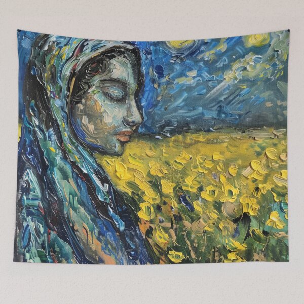 Item preview, Baha'i Faith | Painting in the style of Vincent van Gogh designed and sold by ComicsFactory.