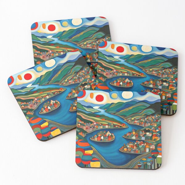 Item preview, Fjord Town 5 designed and sold by George Hutton Hunter.