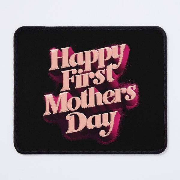 Item preview, Happy First Mothers Day designed and sold by MrChimpStore.