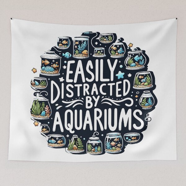 Item preview, Funny saying for aquarists, aquarium hobby designed and sold by FinFriends.