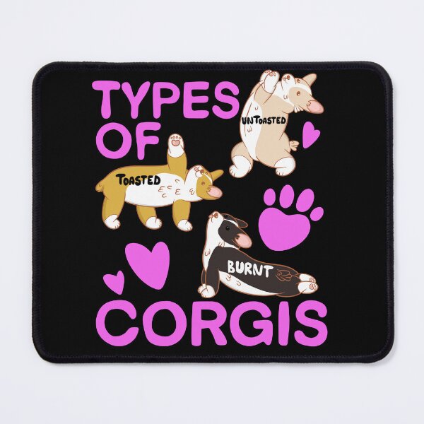 Item preview, Corgi Untoasted Toasted Burnt designed and sold by DrawsCutePaws.