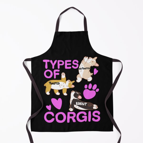 Item preview, Corgi Untoasted Toasted Burnt designed and sold by DrawsCutePaws.