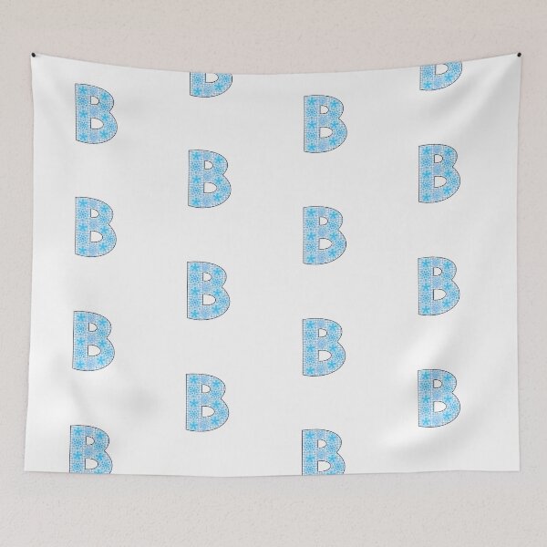 Item preview, Letter B with lace, paraguayan lace  designed and sold by amariastudio.