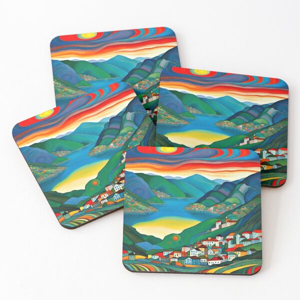 Item preview, Fjord Town 9 designed and sold by George Hutton Hunter.