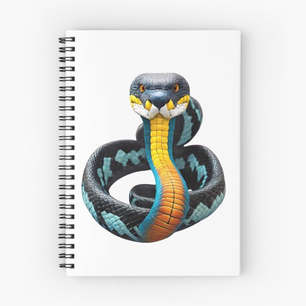 Item preview, Colorful King Cobra Paint Design: Unique Stylish Trending Design by TRYKID Artist designed and sold by TRYKID.