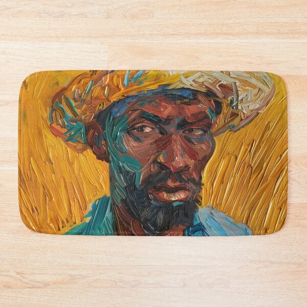 Item preview, Bahamian man  | Painting in the style of Vincent van Gogh designed and sold by ComicsFactory.