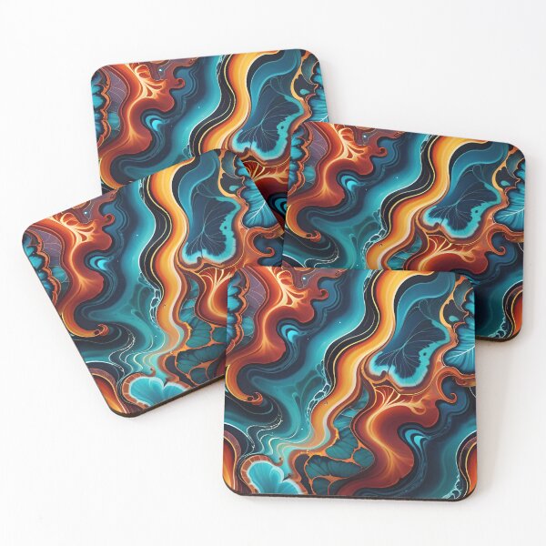 Item preview, Abstract Fire Agate Stone Pattern designed and sold by TheArtOfPat.