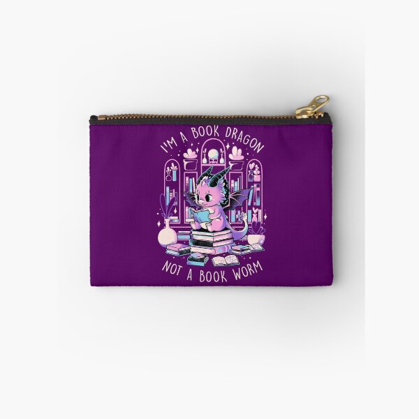 Item preview, Book Dragon - Cute Dark Dragon Books Color Gift designed and sold by EduEly.