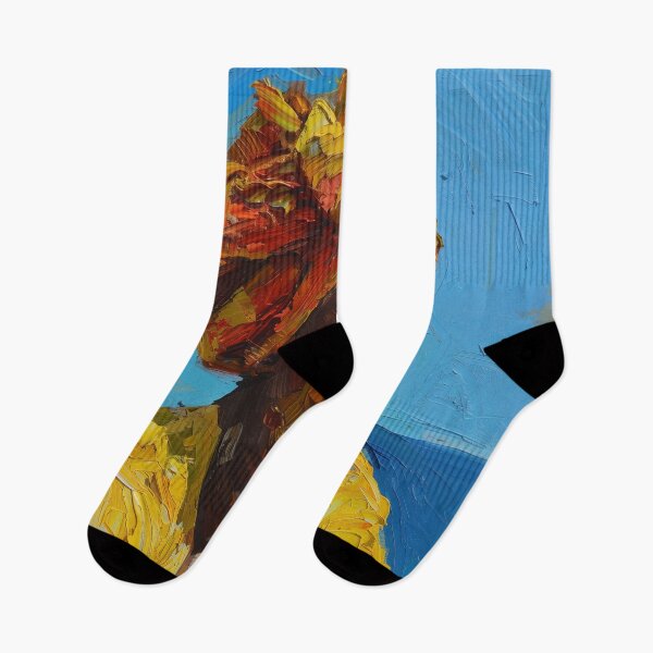 Item preview, Bahamian woman  | Painting in the style of Vincent van Gogh designed and sold by ComicsFactory.