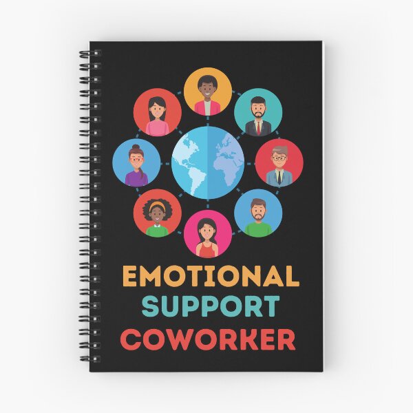 Item preview, Emotional Support Coworker designed and sold by CraftsyCorner.