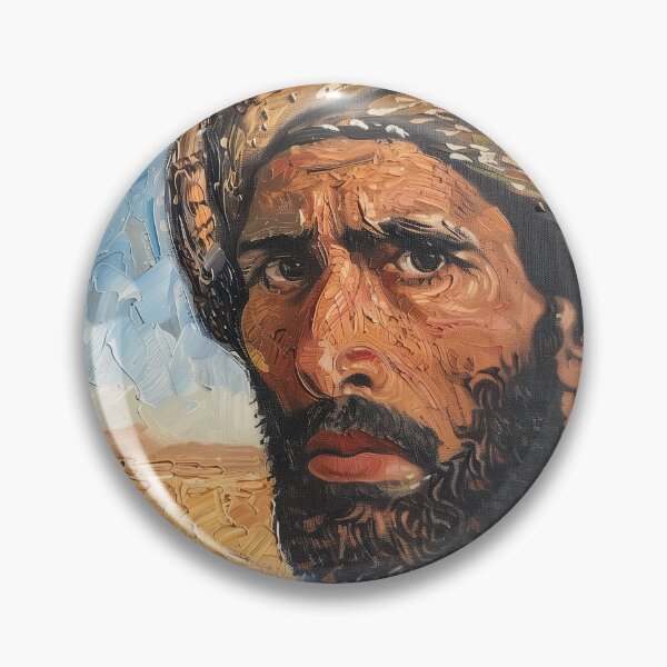 Item preview, Bahraini man | Painting in the style of Vincent van Gogh designed and sold by ComicsFactory.