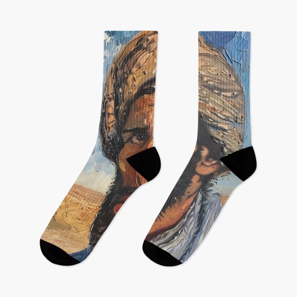 Item preview, Bahraini man | Painting in the style of Vincent van Gogh designed and sold by ComicsFactory.