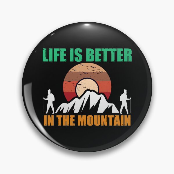 Item preview, Life is better in the mountain designed and sold by OfftopSocial.