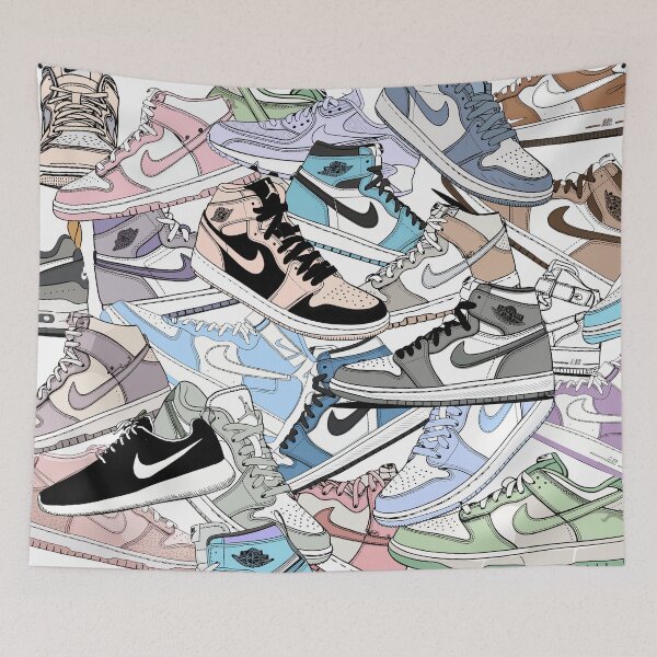 Item preview, Pastel Sneaker Head  designed and sold by GlowinUp Shop.
