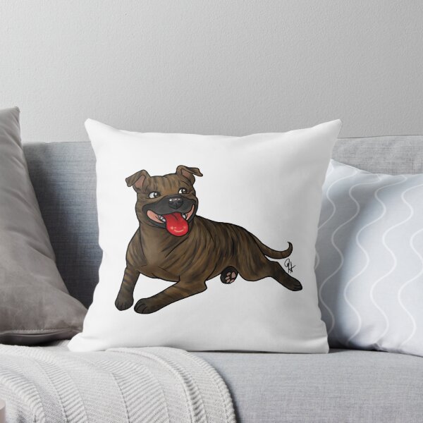 Item preview, Staffordshire Bull Terrier - Atigrado designed and sold by Jennifer Stolzer.