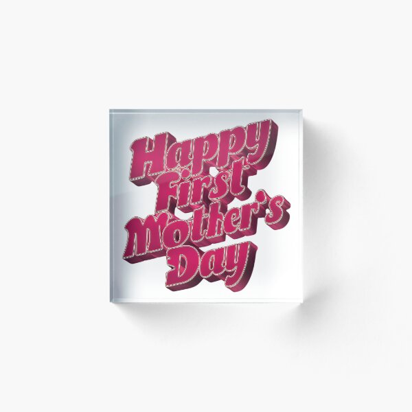 Item preview, Happy First Mothers Day designed and sold by MrChimpStore.