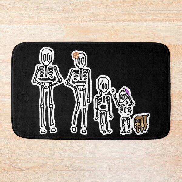 Item preview, #030 Skeleton Family designed and sold by Jasmine Froley.