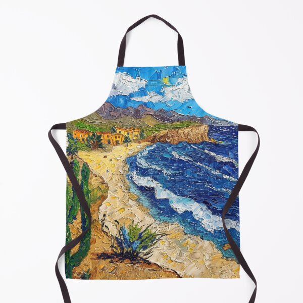 Item preview, Baja California | Painting in the style of Vincent van Gogh designed and sold by ComicsFactory.