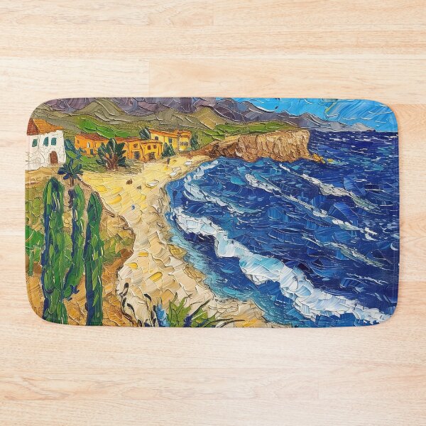 Item preview, Baja California | Painting in the style of Vincent van Gogh designed and sold by ComicsFactory.
