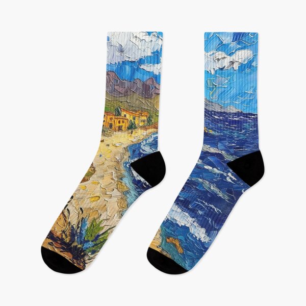 Item preview, Baja California | Painting in the style of Vincent van Gogh designed and sold by ComicsFactory.