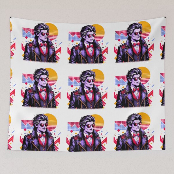 Item preview, Retro Vampire: 80s Style. Gifts for Eighties. designed and sold by LilianPixel.