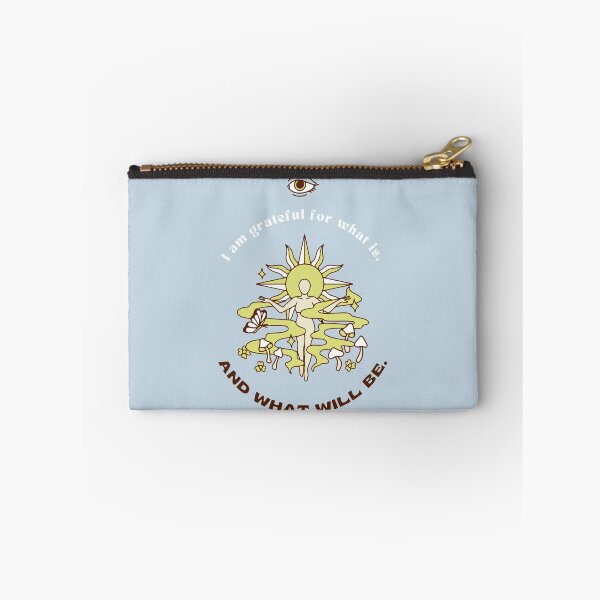 Item preview, I am grateful for what is, and what will be. | Pastel Blue Background designed and sold by RM-Journey.