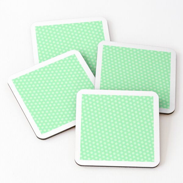 Item preview, Green Repeating Hexagon Pattern Grid Pastel Perpetual Outline designed and sold by Alchemy-A-La-G.