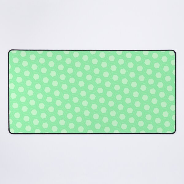 Item preview, Green Repeating Hexagon Pattern Grid Pastel Perpetual Outline designed and sold by Alchemy-A-La-G.