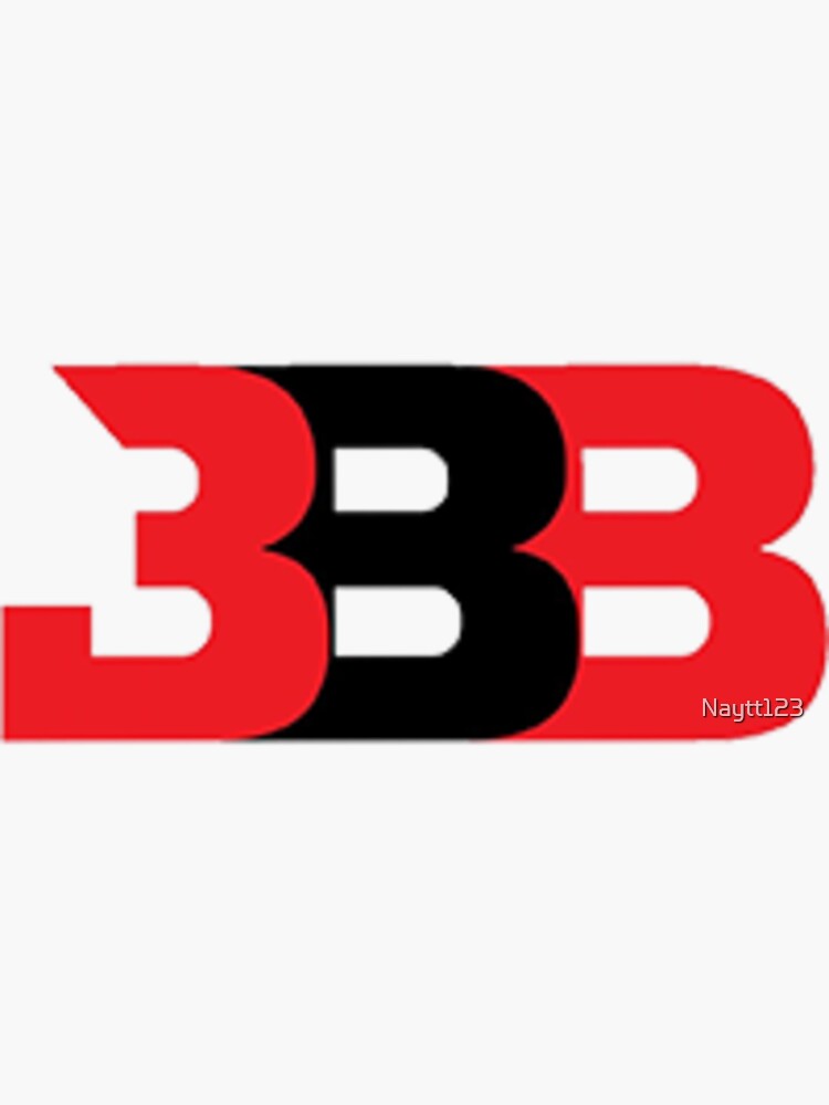 "Big Baller Brand - BBB sticker shirt case etc." Sticker by Naytt123